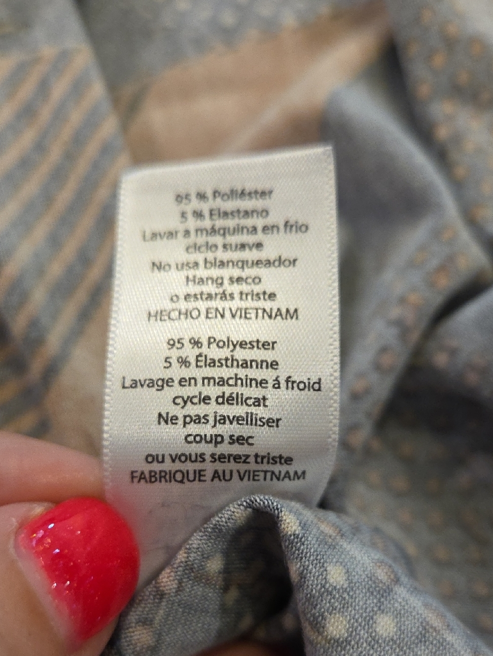 LuLaRoe Mini Dress in Navy, Mustard, Beige Geometric Print Size S! - Picture 4 of 8